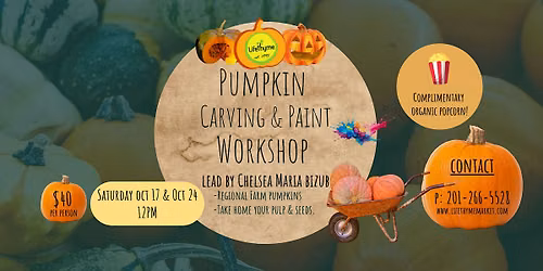 Pumpkin Carving & Paint Workshop