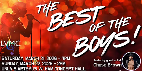 The Best of the Boys!: Spring Concert | Las Vegas Men's Chorus