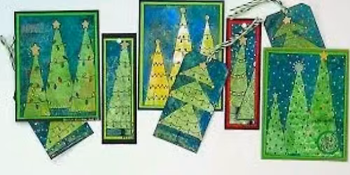 Holiday Gelli Plate Printing