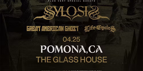 Bleed From Within & Sylosis with support from Great American Ghost and Life Cycles - Pomona, CA