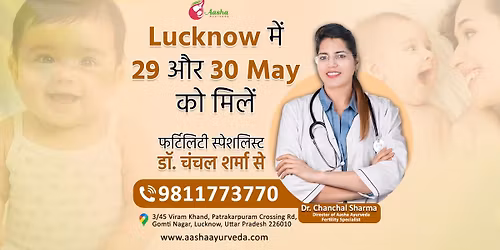 Meet Dr. Chanchal Sharma \u2013 Natural Fertility Consultation | 29th & 30th May \ud83c\udf3f