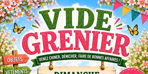 VIDE GRENIER 07\/06\/2026 A NOMPATELIZE 