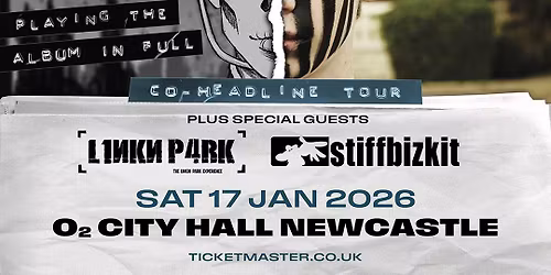 Fell Out Boy x The Black Charade x L1nkn P4rk x Stiff Bizkit | O2 City Hall