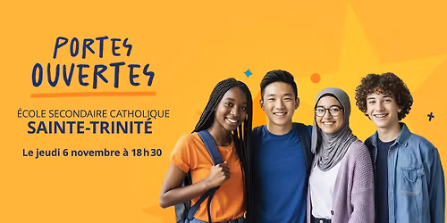 Soir\u00e9e portes ouvertes pour les futurs \u00e9l\u00e8ves de Sainte-Trinit\u00e9