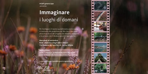 Immaginare i luoghi di domani