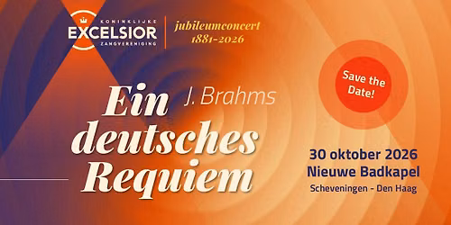 Ein deutsches Requiem - Jubileumconcert 1881 - 2026
