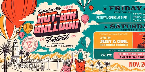 12th Annual Cathedral City International Hot Air Balloon Festival 