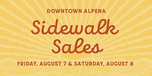 Sidewalk Sales