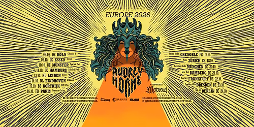 Audrey Horne \/\/ European Album Tour \/\/ Frankfurt