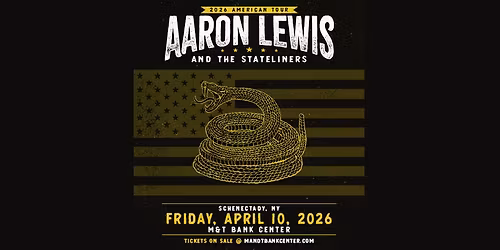 Aaron Lewis And The Stateliners: 2026 American Tour