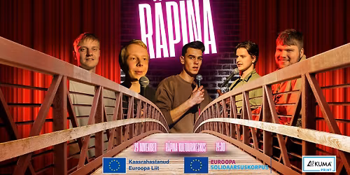 R\u00e4pina stand-up \u00f5htu TASUTA! (Viimased kohad j\u00e4\u00e4nud)