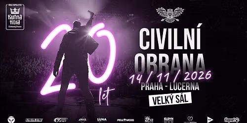 Civiln\u00ed Obrana - 20 let - Praha, Lucerna - Velk\u00fd s\u00e1l