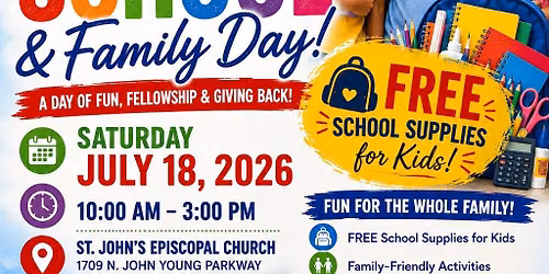 Back to school and family day