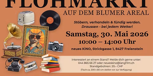 Flohmarkt auf dem Blumer Areal