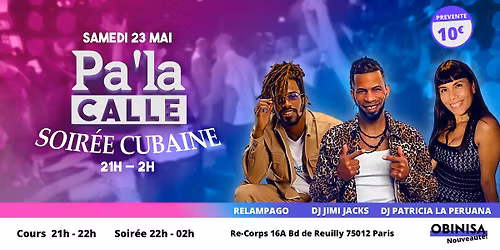 Soir\u00e9e "Pa' la calle"