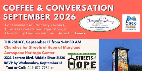 September Coffee and Conversation