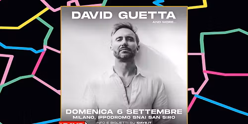 David Guetta | I-Days Milano 2026