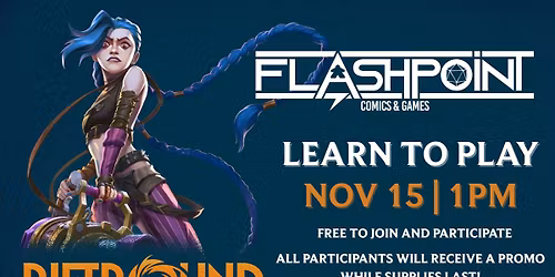 Riftbound 101: Free Intro Event at Flashpoint Comics and Games