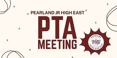 PJHE PTA Meeting
