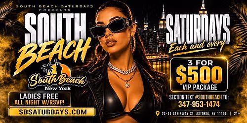 SOUTH BEACH SATURDAYS IN QUEENS NY