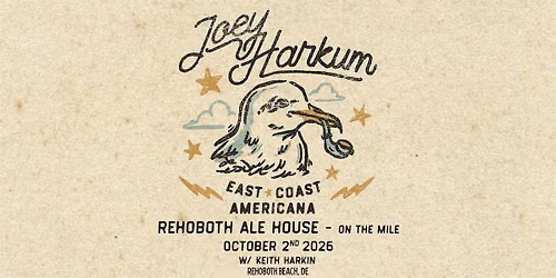 Joey Harkum (Solo) w\/ Special Guest Keith Harkin - Listening Room
