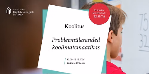 Probleem\u00fclesanded koolimatemaatikas