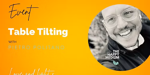 **SOLD OUT** Table Tilting and Trance @ Eastleigh Spiritualist Church