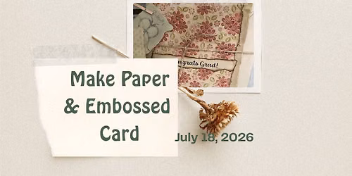 Make Your Own Paper & Card