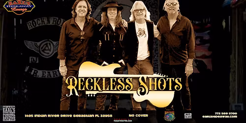 DAVE SCOTT - RECKLESS SHOTS - LIVE SAT DEC 20, 2025 - 2PM - Earl's Hideaway, Sebastian FL 32958