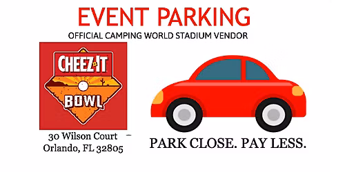 2025 CHEEZ-IT BOWL Parking - 10 Minute Walk To The Stadium