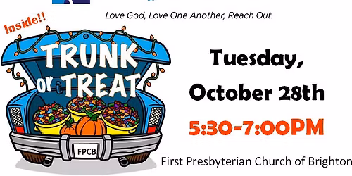 Trunk or Treat at First Presbyterian Church of Brighton