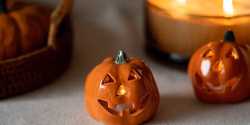 Pottery Pumpkin Workshop - Make your own Candle Holder