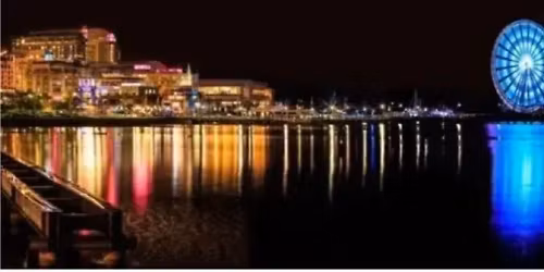 Jones Point to National Harbor, Christmas Tree, Food & Fireworks (Rating: C Fun)