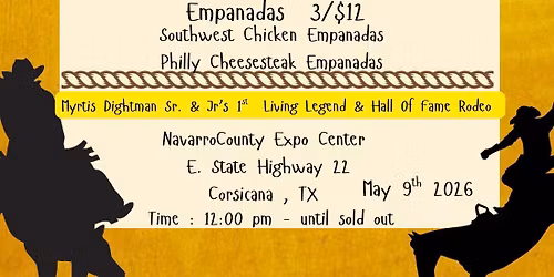 the Myrtis Dightman Sr. & Jr's 1st Living Legend & Hall of Fame Rodeo