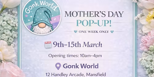 Mother\u2019s Day Pop - Up!