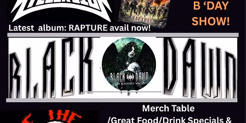 Power Of Music presents: STEEL REIGN,BLACK DAWN,SHARE THE BURDEN