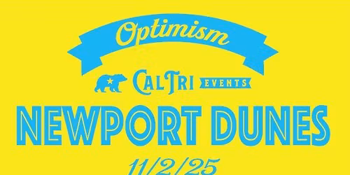 2025 Optimism Cal Tri Newport Dunes - 11.2.25