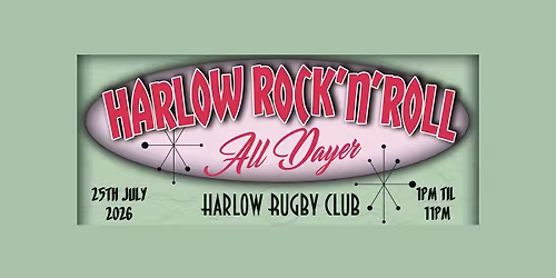 HARLOW ROCK 'N' ROLL : All Dayer