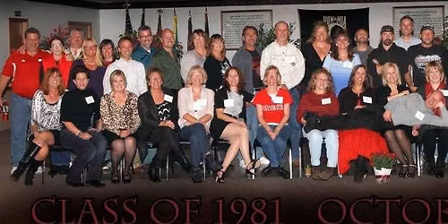 45 Year Class Reunion Holmen Class of 1981
