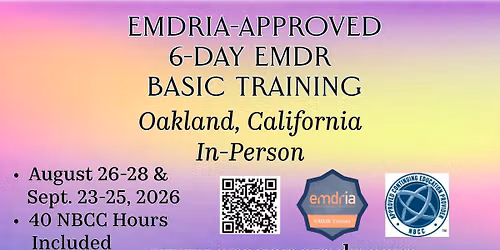 EMDR Basic Training in Oakland, CA