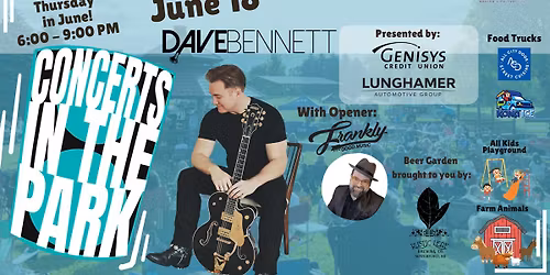 Concerts in the Park - Dave Bennett