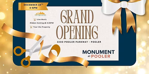 Grand Opening of Monument at Pooler