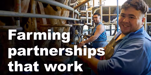 Farming partnerships that work - Inglewood