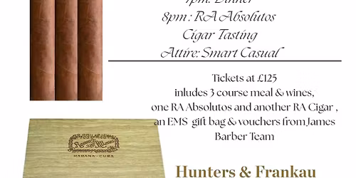 Ramon Allones Cigar Dinner at West Park Hotel