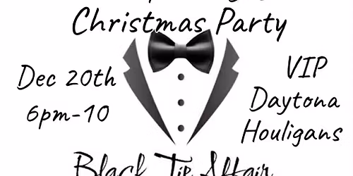 Sledz East Black Tie Affair VIP Christmas Dinner Party 386-213-0235 call to reserve tickets