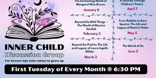 Inner Child Discussion Group: For grown-ups who refuse to grow up
