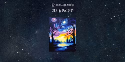 Sip and Paint: Cosmic Twilight