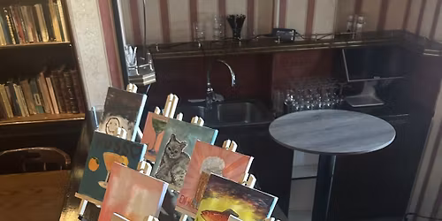 Vernissage "Skapa & Sk\u00e5la"-m\u00e5lningarna