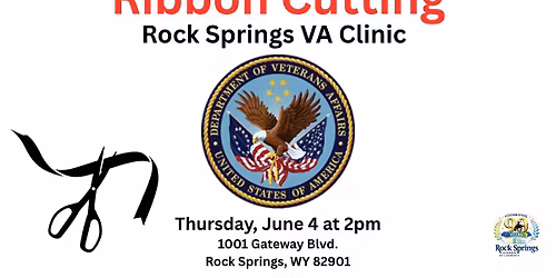 Ribbon Cutting Rock Springs VA Clinic