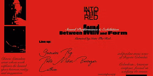 Between Sound and Form | Sound Performance and Exhibition